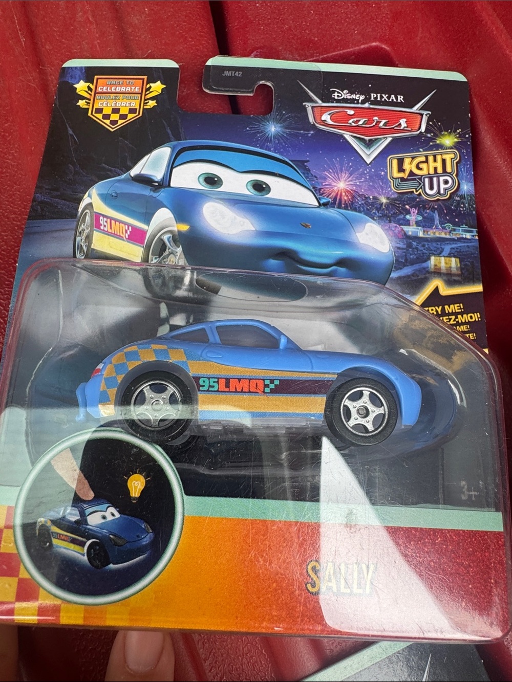 Cars 'Sally' Light-Up Blue Die-Cast Car